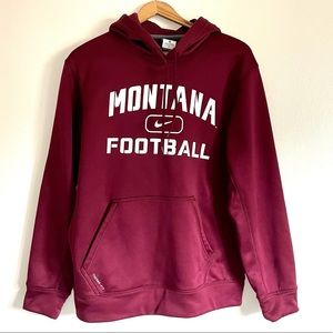 University of Montana Griz Football hoodie, size medium